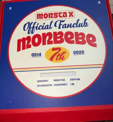 MONSTA X 7th Fanclub monbebe 굿즈 세트