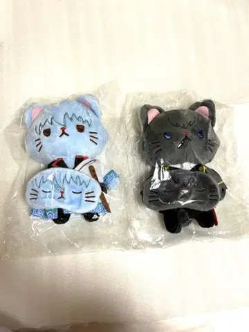 은혼 봉제 인형 withCat 캣 고양이 안대 긴토키 히지카타