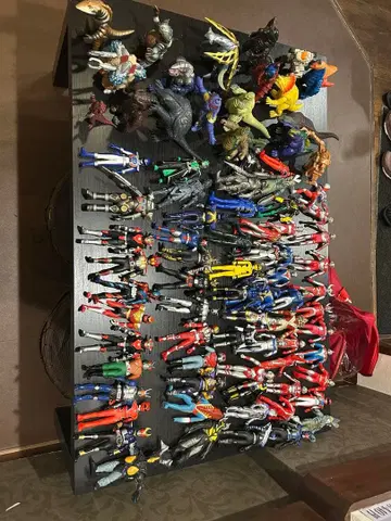 울트라맨 가면라이더 등 히어로 소프트 비닐 80체 세트