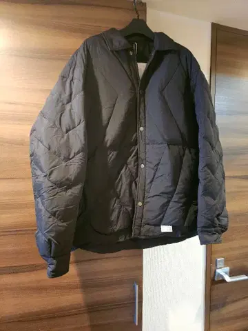 퀼팅 다운 자켓 미사용 오버 사이즈