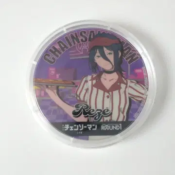 체인소 맨 레제 편 라운드 원 콜라보 아크릴 코스터 레제