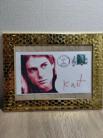 커트 코베인 프레임 봉투