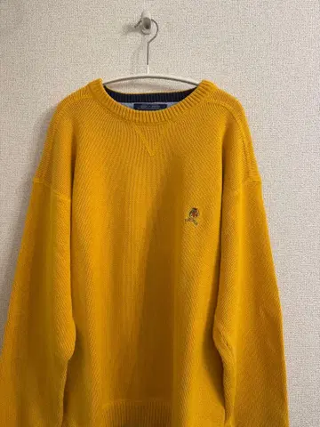 90년대 TOMMY HILFIGER 코튼 니트 스웨터