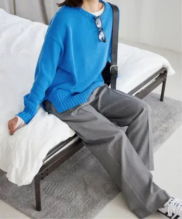 슬로브 이에나 벌키 코튼 풀오버