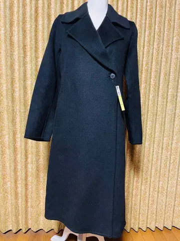 클리닝 완료 [ 롱 코트 ] 유니클로 블랙 롱 코트 클리닝 완료 S