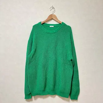 BEAUTY&YOUTH 그린 리브 스웨터 M 사이즈