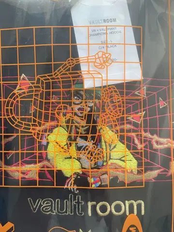 VAULTROOM VALORANT 후드티 미사용 새상품 L 사이즈