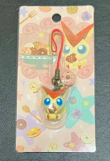 포켓몬 센터 한정판 빅티니 스트랩 타입 포커스