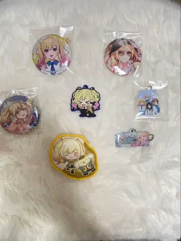 프로세카 텐마 사키 캔뱃지 키링 세트