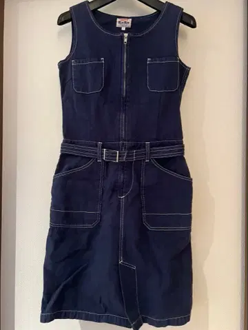 LADY'S BLUE BLUE 네이비 데님 원피스 사이즈 1