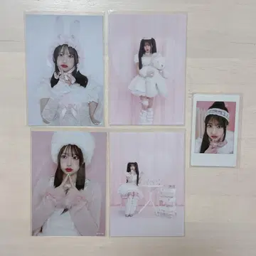 사쿠라바 하루카 폴라로이드 브로마이드 4장