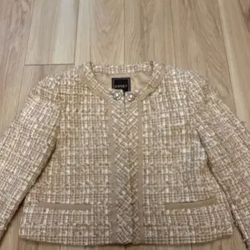 FOXEY 노카라 자켓 40