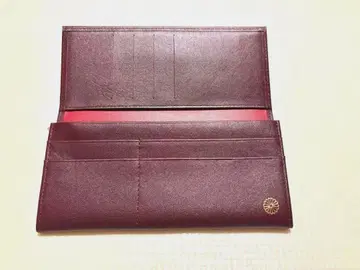 황궁 지갑 황궁 한정판 특제 장지갑 크림슨 국화 문양