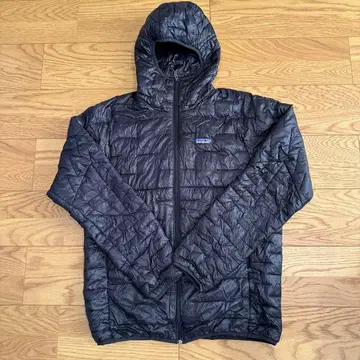 파타고니아 마이크로 퍼프 후디 블랙 M 사이즈