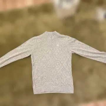 [ 골프 ] ADIDAS 그레이 하프 지퍼 니트 XL