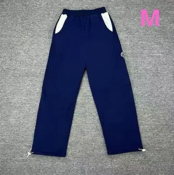 미사용 Mertra 네이비 M 사이즈 조거 팬츠