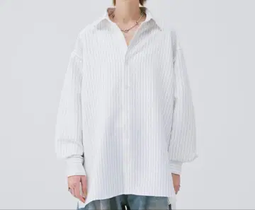 soerte 오버 사이즈 롱 슬리브 셔츠 2