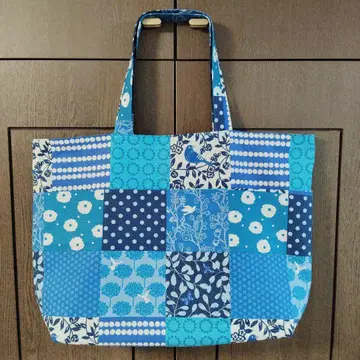 에치노 원단 앞 포켓 토트