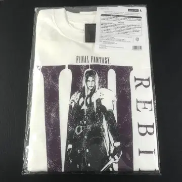 세피로스 파이널 판타지 T셔츠 화이트 퍼플 프리 사이즈