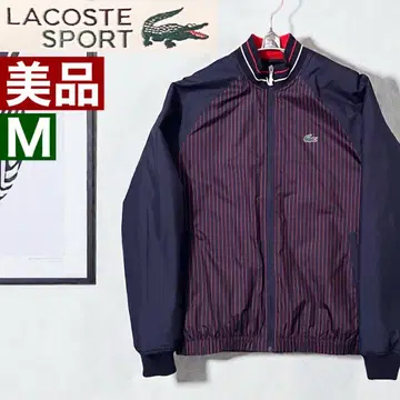 새상품급/최근 모델 라코스테 네이비 스트라이프 사이즈 M 블루종 테니스