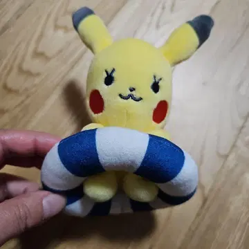 포켓몬 ITS'DEMO 이츠데모 마스코트 봉제 인형 피카츄 튜브