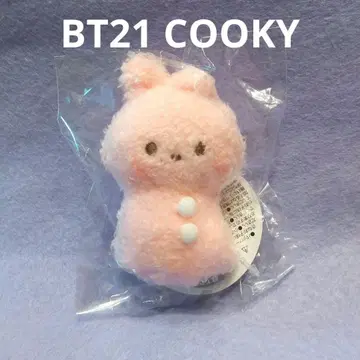 BT21 쿠키 눈사람 HAPPY BAG 봉제 인형