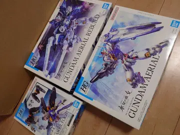 [ 새상품 3점 ] HG 에어리얼 세트 1/144 프라모델 수성의 마녀