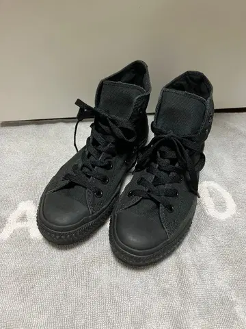 CONVERSE 컨버스 올스타 블랙 하이컷 24cm