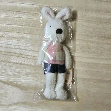 르 슈크르 봉제 인형 미니 화이트 토끼
