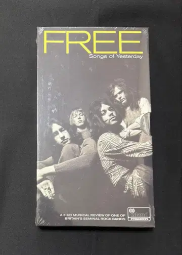FREE/Songs of Yesterday/5CD/프리/미개봉품!
