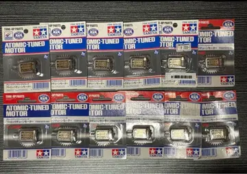 타미야 미니 사륜구동 구형 아토믹 튠 모터 12개 세트 패키지 파손 있음
