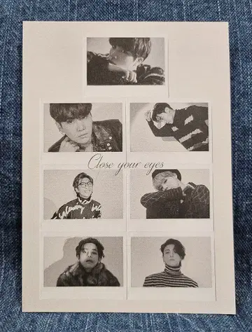 BTS 메모장 1권 10매 100엔 한국 제작자 재고 정리