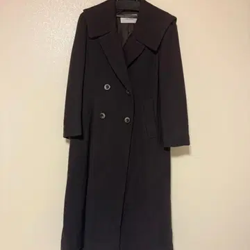 COCO DEAL 브라운 롱 코트