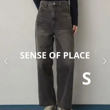 [ SENSE OF PLACE ] 와이드 데님 [ 2024AW ]