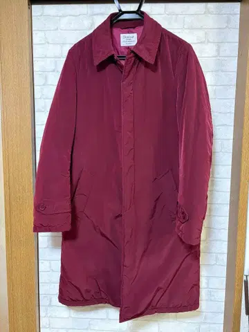 Discoat 버건디 스텐카라 코트