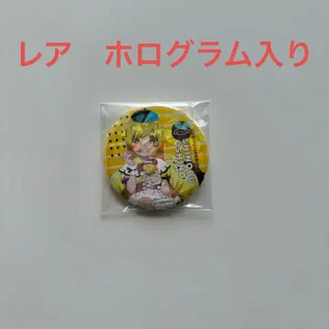 모노가타리 시리즈 오시노 시노부 캔뱃지 산리오 콜라보 폼폼푸딩 홀로그램