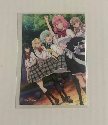 와타나레 드링크 특전 키 비주얼 스티커