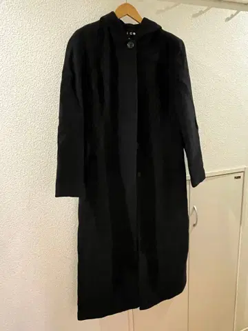 iCB 울 100% 롱 코트