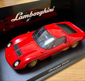 교쇼 람보르기니 미우라 P400 Red 1/18