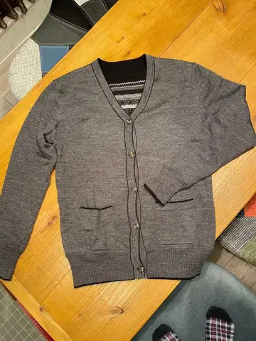 다케오 키쿠치 리버서블 가디건 TAKEO KIKUCHI 사이즈 2