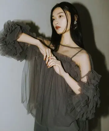 Andresd 장식 튤 탑