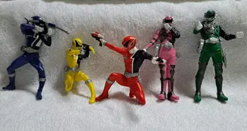 특수전대 데카레인저 피규어 2004년 5체