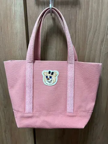 FEILER 올드 테디 와펜 토트백 핑크