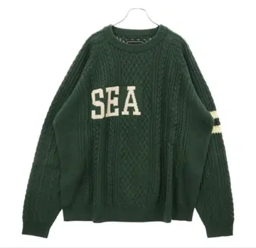 WIND AND SEA 니트 스웨터 XL 기무라 타쿠야 착용