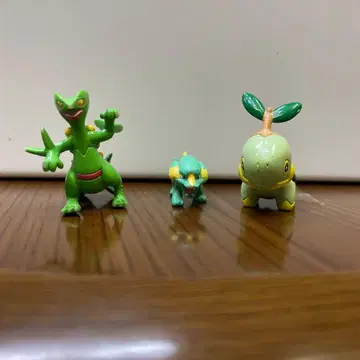 [ 초기 ] 포켓몬 피규어 나무킹(몬코레), 모부기 라이츄