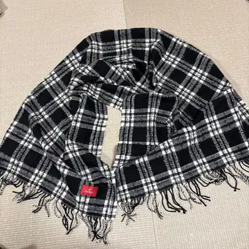 PARK HOUSE 체크 무늬 숄