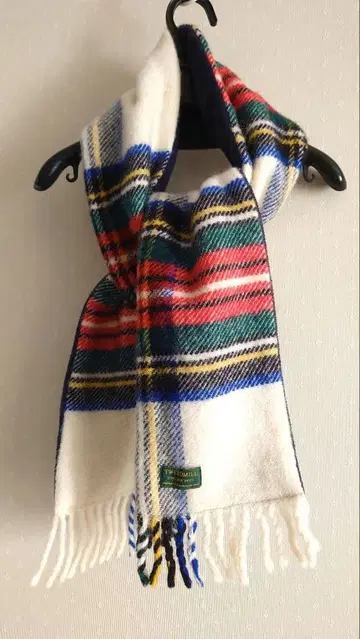 TWEEDMILL 체크 무늬 울 머플러