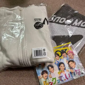 SnowMan ON 공식 후드티 L 타월