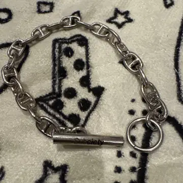 Subciety ANCHOR CHAIN BRACELET SILVER