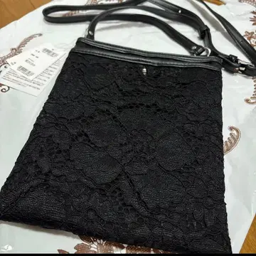 치카자와 레이스 사코슈 블랙 새상품